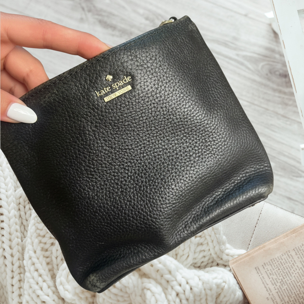 Kate Spade Mini Crossbody Purse – Black